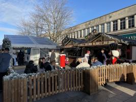 Christmas Market Marquee 1